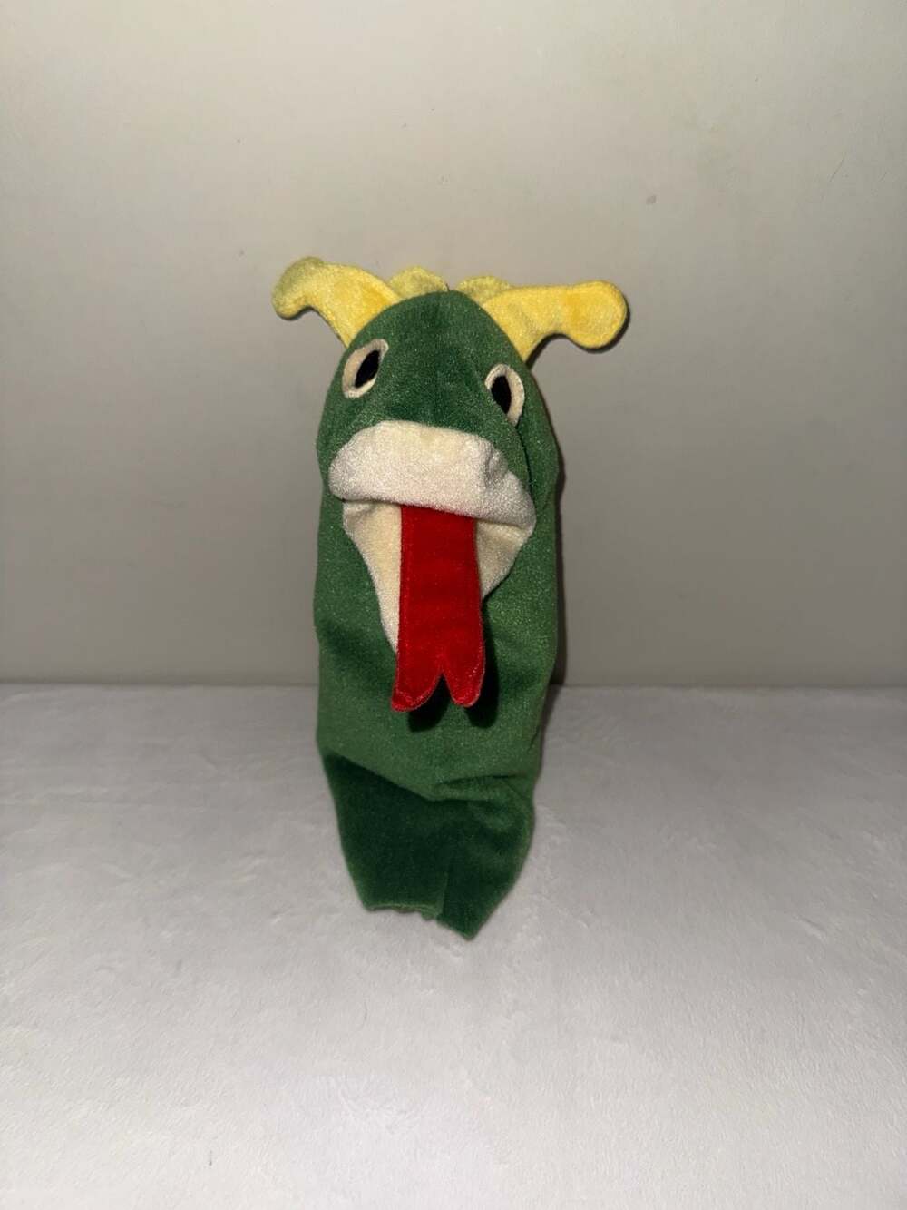 Baby Einstein Bard Drizzle Dragon Green Plush Hand Puppet